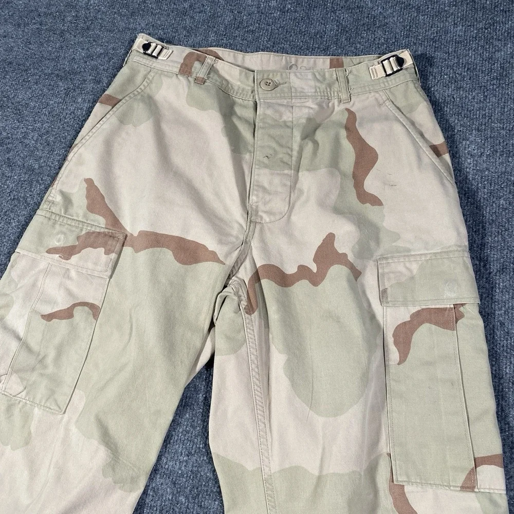 Vintage 90s Desert Combat Trousers DCU Camo Pants Mens Size Small (29x31)